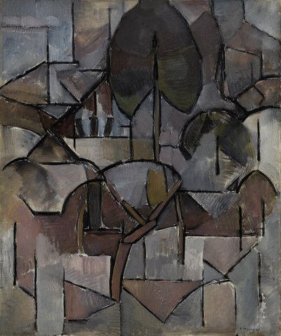 Landscape with Trees by Piet Mondrian
